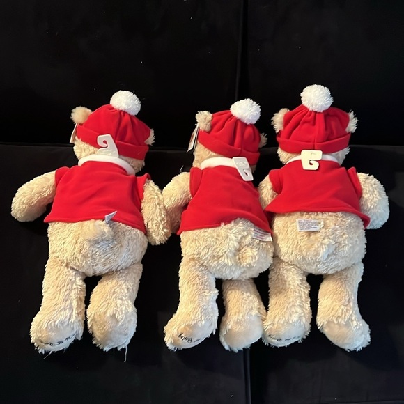 3 🎄Teddy B Caring Bears Collection Stuffed Animal New Tag #7 Gund® Teddy - Picture 3 of 11